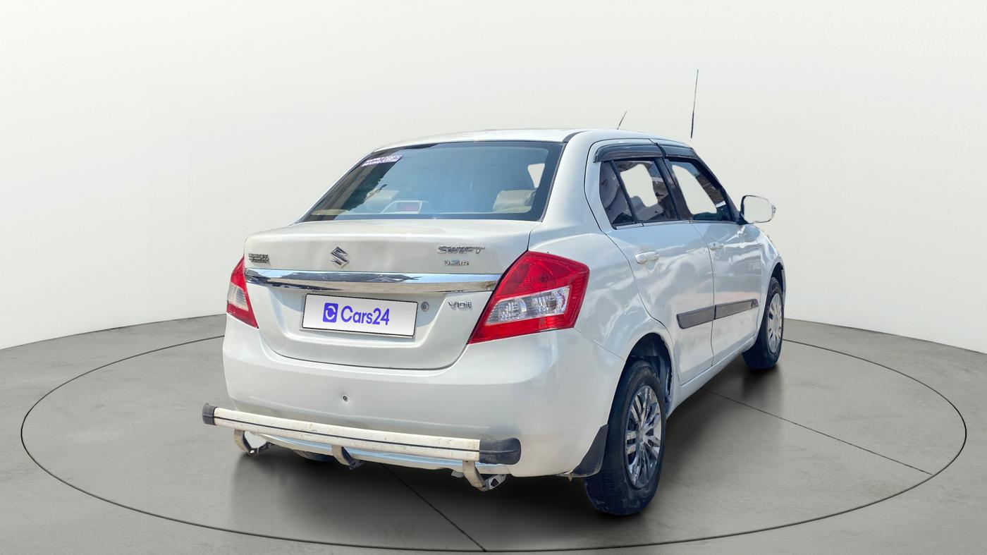 2014 Maruti Swift Dzire VDI, Diesel, Manual, 76,248 km, Right Back Diagonal