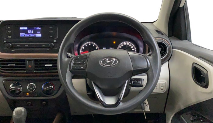 2020 Hyundai AURA S 1.2 CNG, CNG, Manual, 56,589 km, Steering Wheel Close Up