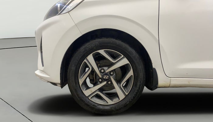 2020 Hyundai AURA SX 1.2 (O), Petrol, Manual, 76,765 km, Left Front Wheel