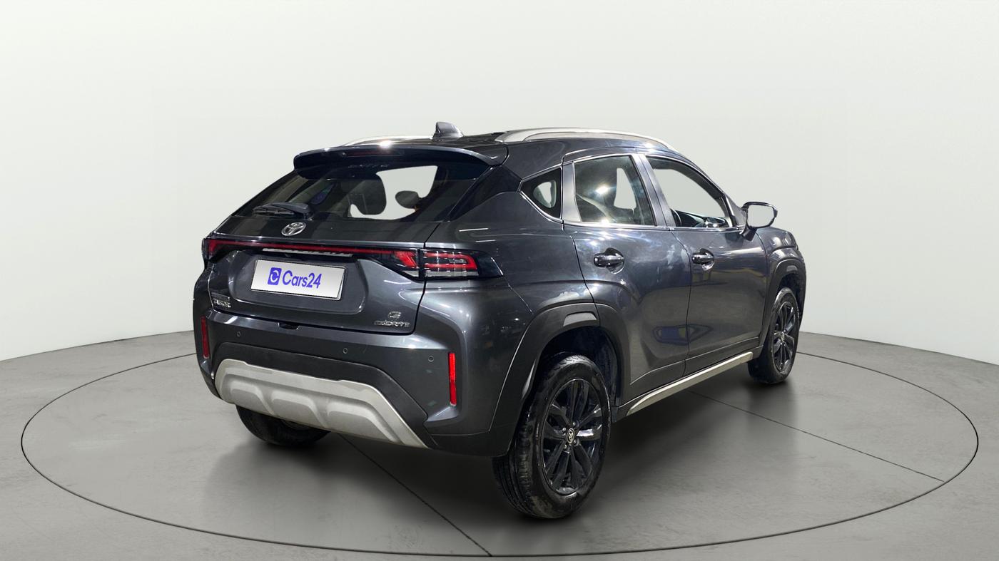 2024 Toyota Urban Cruiser Taisor G 1.0 Petrol AT, Petrol, Automatic, 6,705 km, Right Back Diagonal