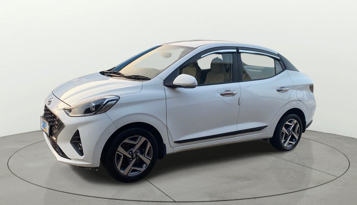 2022 Hyundai AURA SX PLUS 1.2 AMT, Petrol, Automatic, 67,386 km, Left Front Diagonal