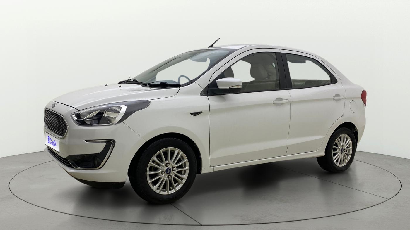 2019 Ford Figo Aspire TITANIUM 1.2 PETROL, Petrol, Manual, 1,06,148 km, Left Front Diagonal
