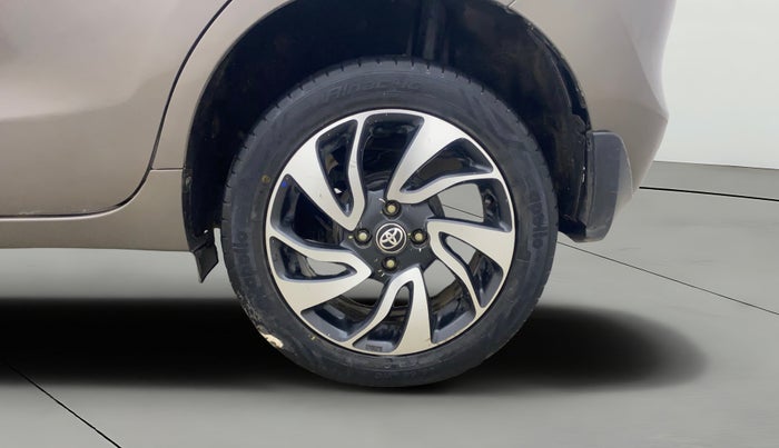 2019 Toyota Glanza V, Petrol, Manual, 53,080 km, Left Rear Wheel