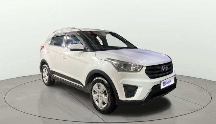 2017 Hyundai Creta E PLUS 1.6 PETROL, Petrol, Manual, 64,996 km, Right Front Diagonal
