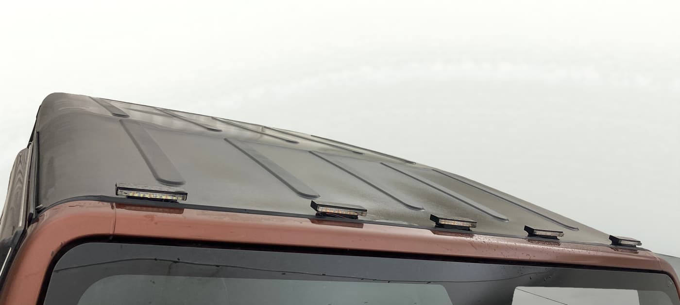 2021 Mahindra Thar LX PETROL HT 4WD AT, Petrol, Automatic, 55,979 km, Roof