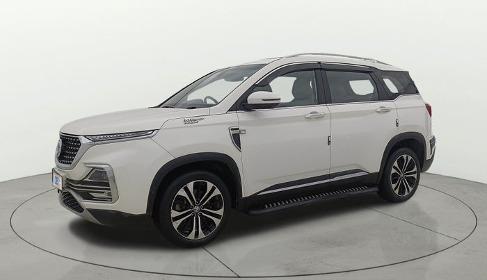 2021 MG HECTOR SHARP 1.5 PETROL CVT, Petrol, Automatic, 1,22,488 km, Left Front Diagonal