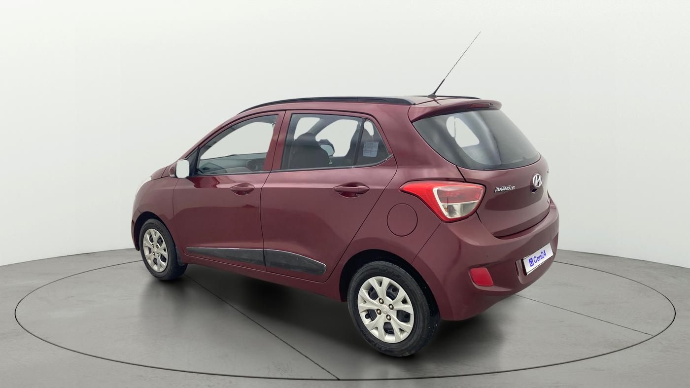 2016 Hyundai Grand i10 SPORTZ 1.1 CRDI, Diesel, Manual, 1,28,078 km, Left Back Diagonal