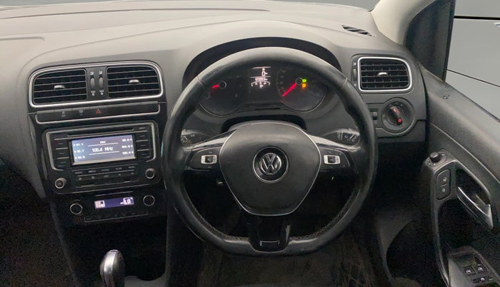 2015 Volkswagen Polo GT TSI AT, Petrol, Automatic, 1,23,356 km, Steering Wheel Close Up