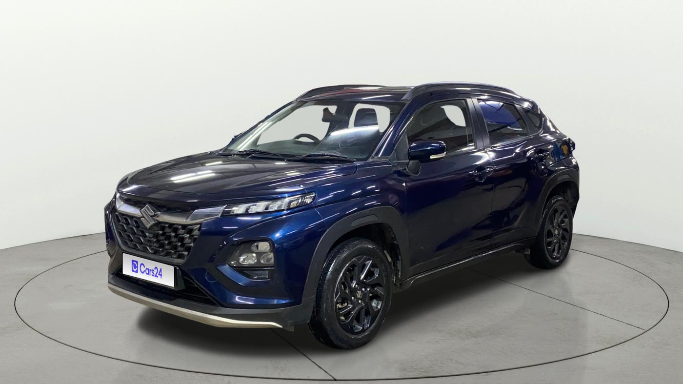 2023 Maruti FRONX DELTA PLUS 1.2L AGS, Petrol, Automatic, 48,514 km, Left Front Diagonal