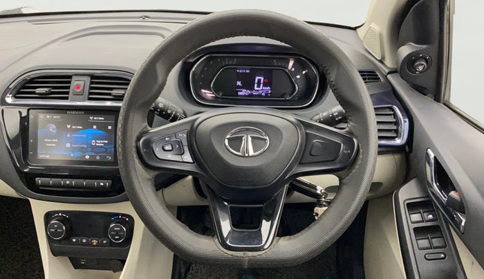 2022 Tata Tiago XZA PLUS PETROL, Petrol, Automatic, 58,822 km, Steering Wheel Close Up