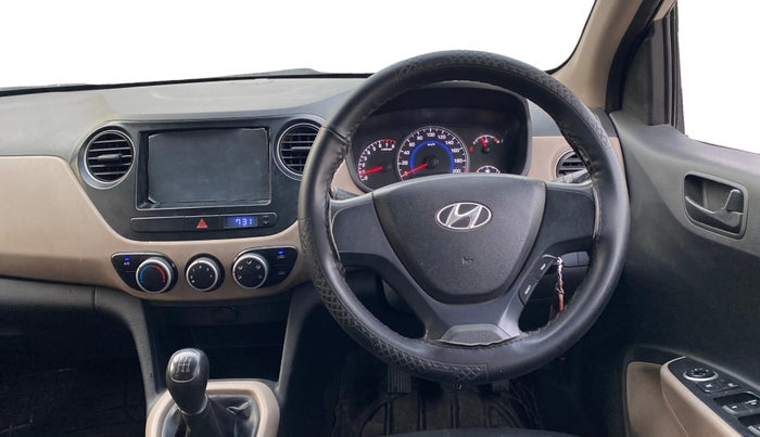 2015 Hyundai Grand i10 MAGNA 1.2 KAPPA VTVT, Petrol, Manual, 63,319 km, Steering Wheel Close Up