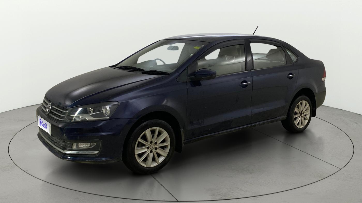 2015 Volkswagen Vento 1.2 TSI HIGHLINE PLUS AT, Petrol, Automatic, 50,563 km, Left Front Diagonal