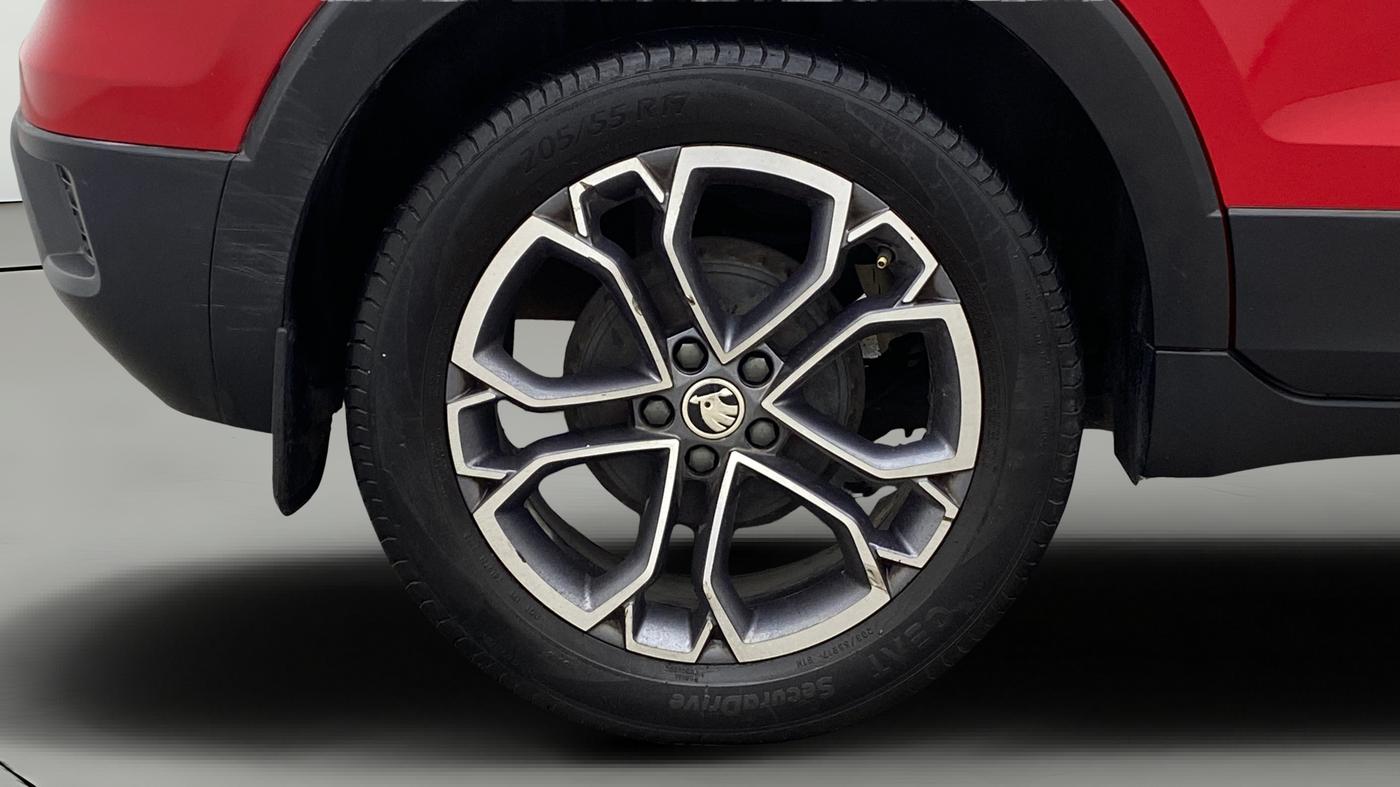 2021 Skoda KUSHAQ STYLE 1.0L TSI AT, Petrol, Automatic, 72,624 km, Right Rear Wheel