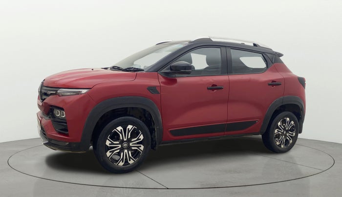 2022 Renault Kiger RXT (O) AMT DUAL TONE, Petrol, Automatic, 34,838 km, Left Front Diagonal