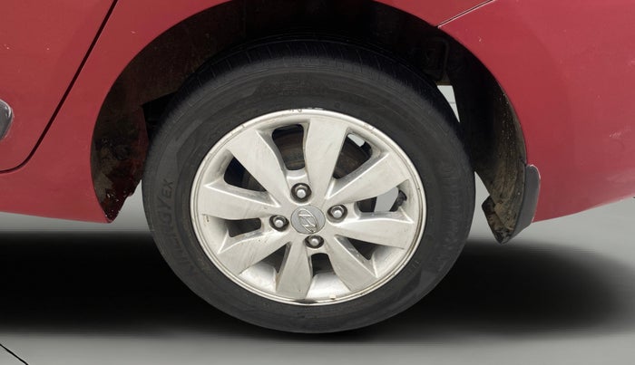2014 Hyundai Xcent S 1.2, Petrol, Manual, 26,454 km, Left Rear Wheel