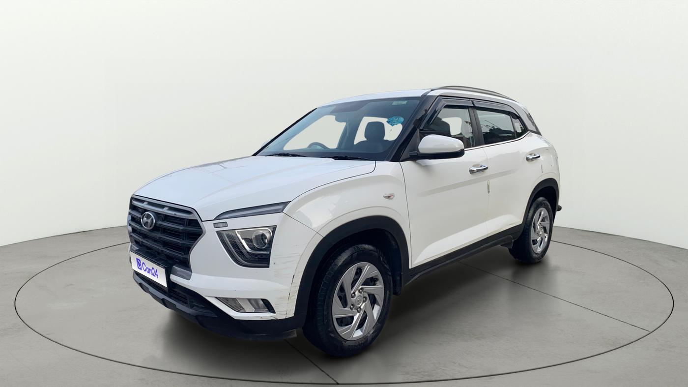 2022 Hyundai Creta E 1.5 DIESEL, Diesel, Manual, 79,690 km, Left Front Diagonal