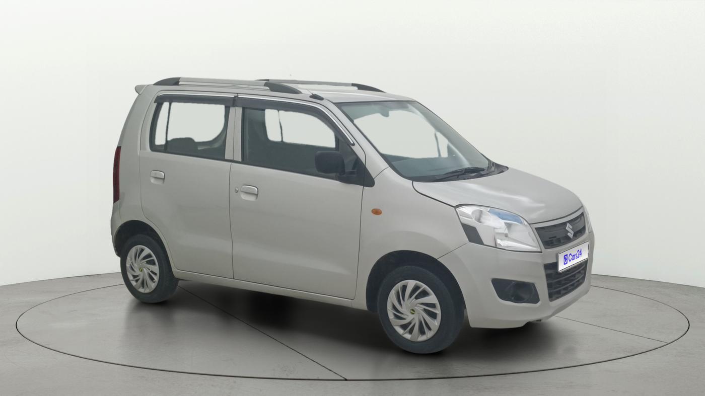 2015 Maruti Wagon R 1.0 LXI, Petrol, Manual, 1,05,123 km, Right Front Diagonal