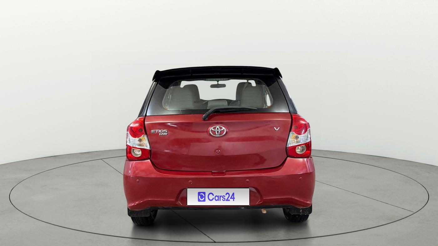 2018 Toyota Etios Liva V, Petrol, Manual, 77,543 km, Back/Rear