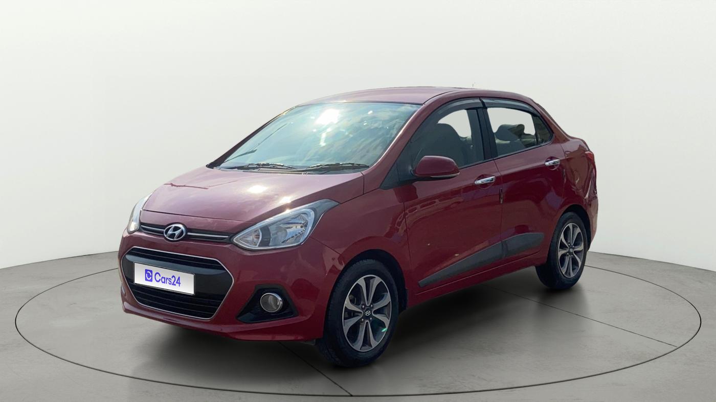 2014 Hyundai Xcent SX 1.2 (O), Petrol, Manual, 40,162 km, Left Front Diagonal