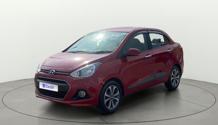 2014 Hyundai Xcent SX 1.2 (O), Petrol, Manual, 40,162 km, Left Front Diagonal