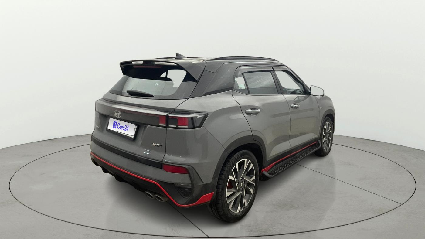 2025 Hyundai Creta N Line N10 1.5 Turbo DCT, Petrol, Automatic, 12,837 km, Right Back Diagonal