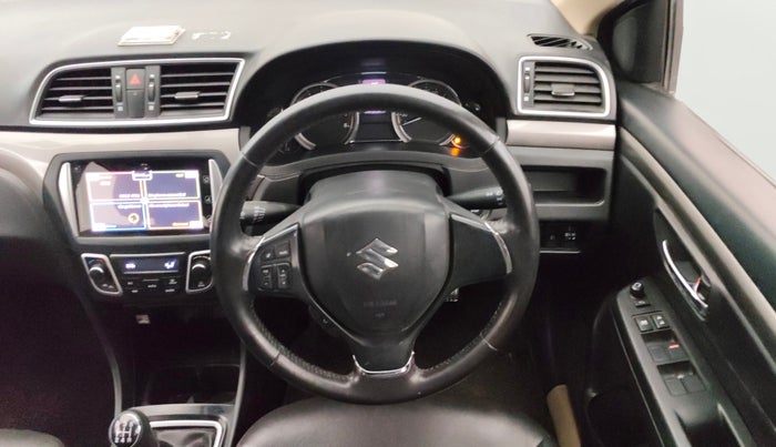 2016 Maruti Ciaz ZXI+ RS, Petrol, Manual, 53,859 km, Steering Wheel Close Up