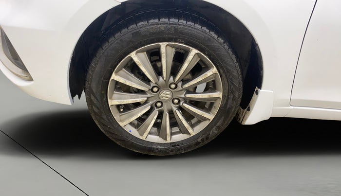 2020 Maruti Ciaz ALPHA 1.5 SHVS PETROL, CNG, Manual, 1,43,410 km, Left Front Wheel