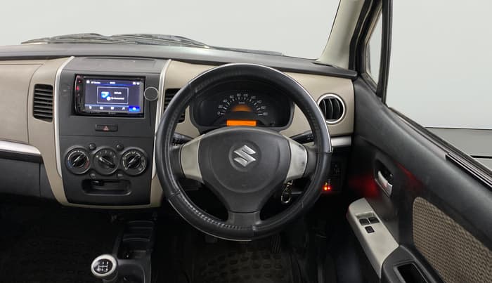 2014 Maruti Wagon R 1.0 LXI CNG, CNG, Manual, 77,391 km, Steering Wheel Close Up