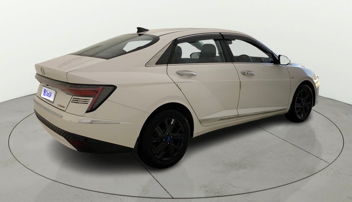 2024 Hyundai Verna SX (O) 1.5 TURBO PETROL DCT, Petrol, Automatic, 8,429 km, Right Back Diagonal