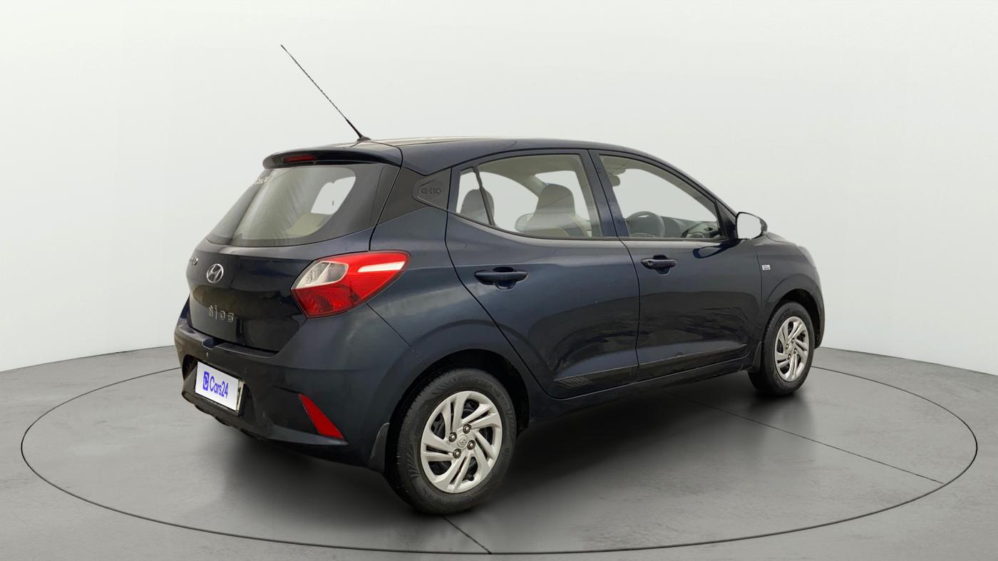 2021 Hyundai GRAND I10 NIOS MAGNA AMT 1.2 KAPPA VTVT, Petrol, Automatic, 27,300 km, Right Back Diagonal