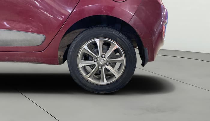 2015 Hyundai Grand i10 ASTA (O) 1.2 KAPPA VTVT, Petrol, Manual, 45,245 km, Left Rear Wheel