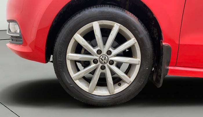 2018 Volkswagen Polo HIGHLINE PLUS 1.2(16 ALLOY, Petrol, Manual, 60,603 km, Left Front Wheel