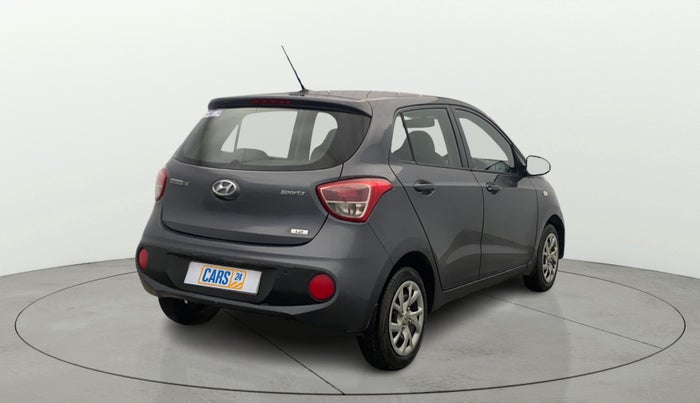 2017 Hyundai Grand i10 SPORTZ 1.2 KAPPA VTVT, Petrol, Manual, 86,225 km, Right Back Diagonal