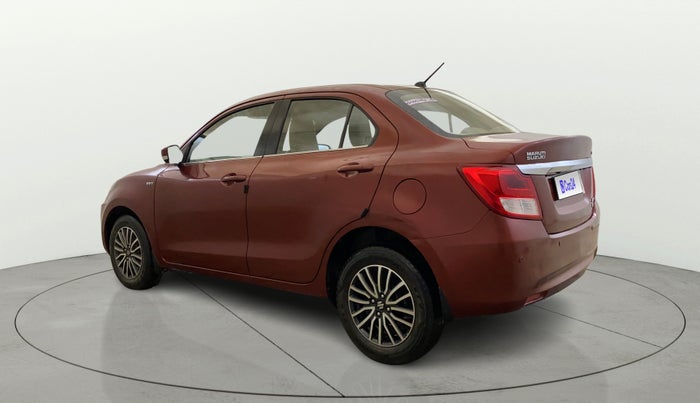 2017 Maruti Dzire ZXI PLUS AMT, Petrol, Automatic, 1,22,322 km, Left Back Diagonal