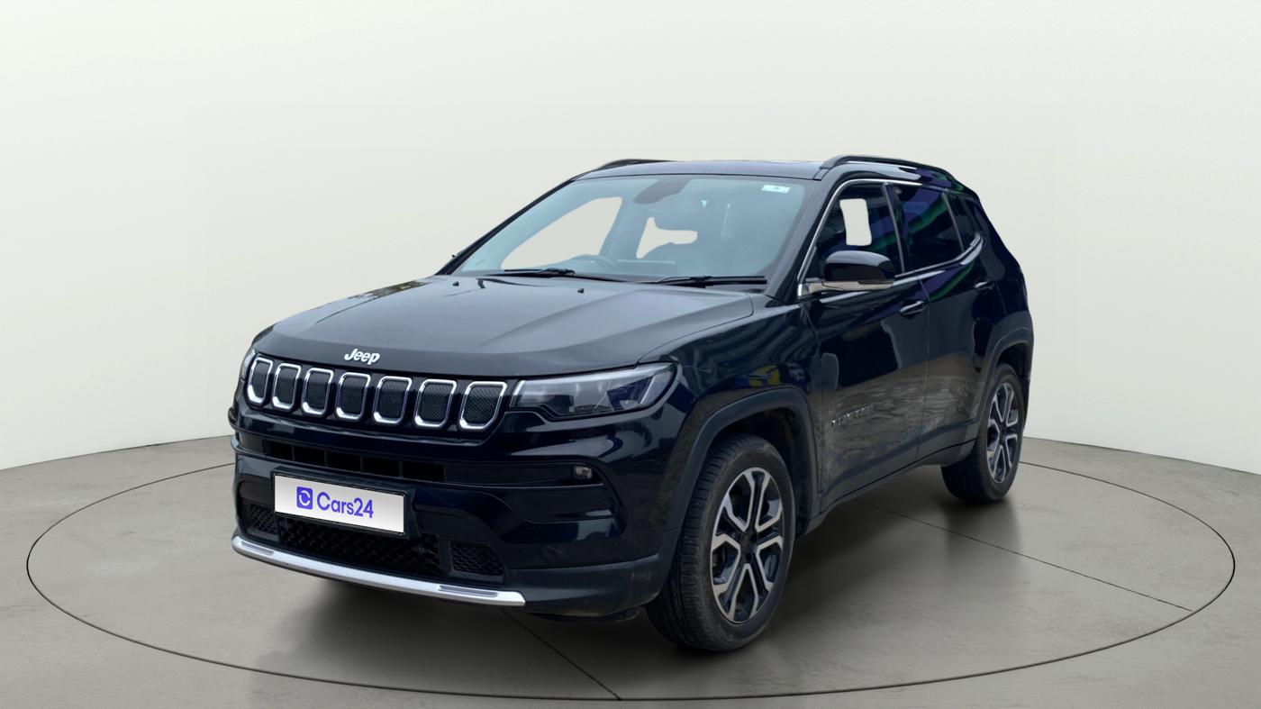 2021 Jeep Compass LIMITED (O) 2.0 DIESEL, Diesel, Manual, 1,04,104 km, Left Front Diagonal