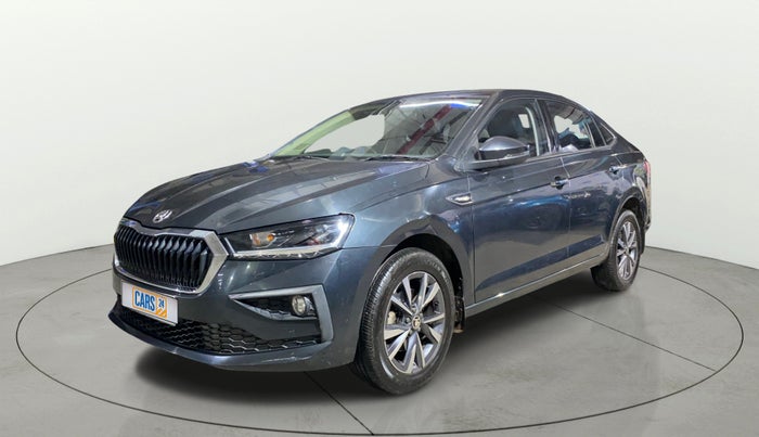 2023 Skoda SLAVIA STYLE 1.0L TSI MT, Petrol, Manual, 19,052 km, Left Front Diagonal