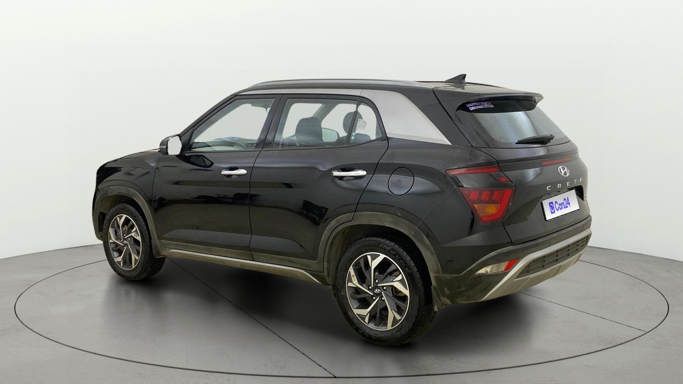 2021 Hyundai Creta SX (O) AT 1.5 DIESEL, Diesel, Automatic, 41,764 km, Left Back Diagonal