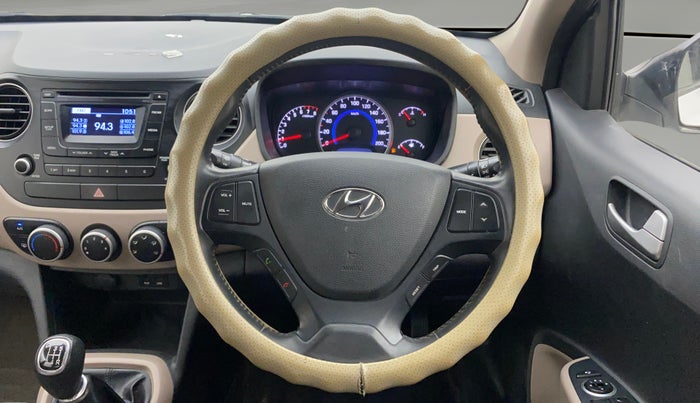 2014 Hyundai Grand i10 ASTA 1.2 KAPPA VTVT, Petrol, Manual, 72,604 km, Steering Wheel Close Up