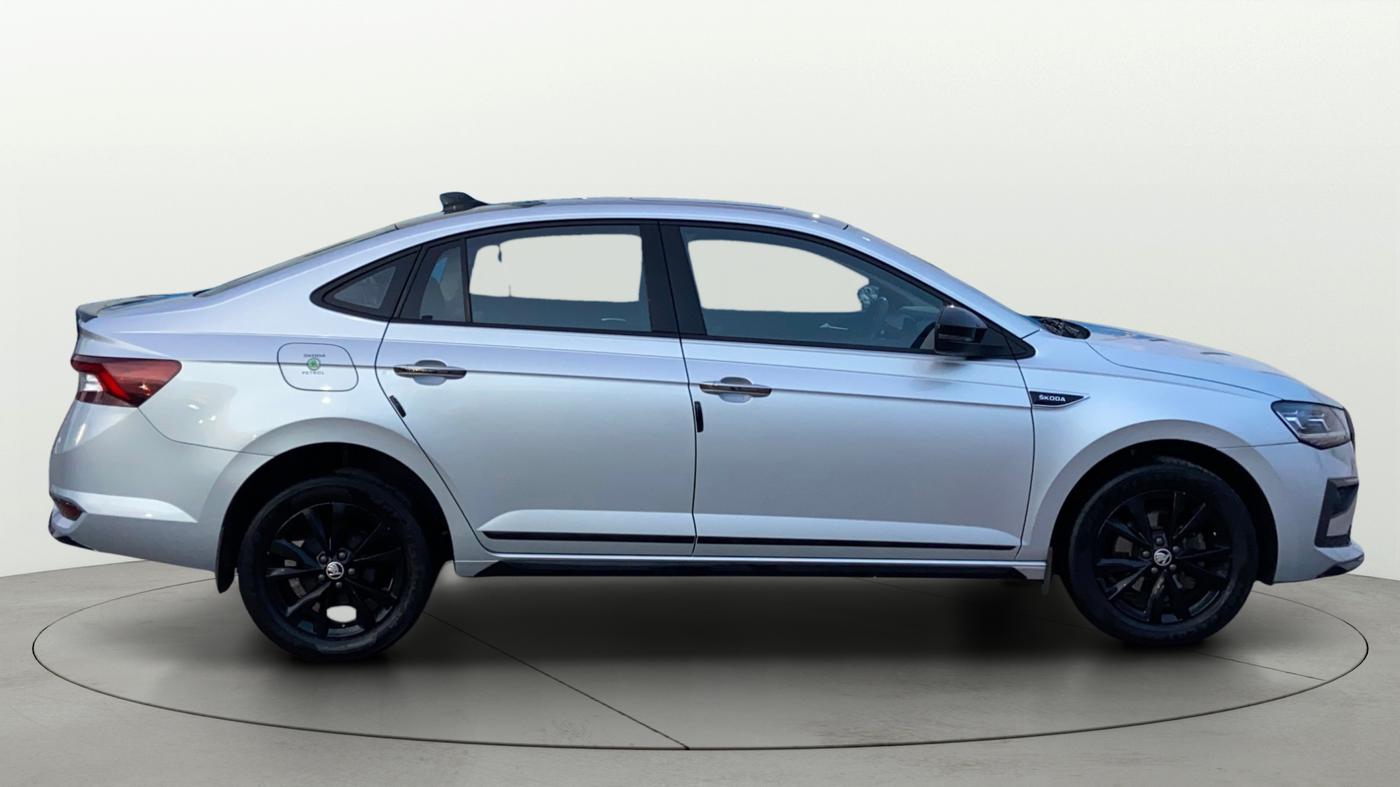 2024 Skoda SLAVIA Style Matte 1.0 TSI AT, Petrol, Automatic, 30,021 km, Right Side View