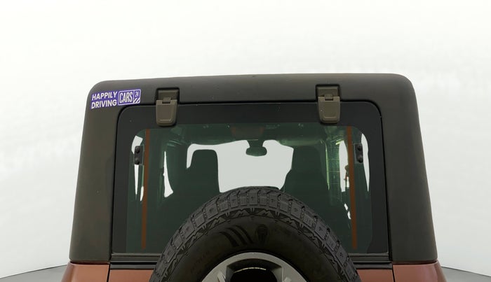 2021 Mahindra Thar LX D AT 4WD HT, Diesel, Automatic, 51,843 km, Rear Windshield