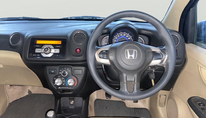 2015 Honda Amaze 1.2L I-VTEC S, Petrol, Manual, 35,930 km, Steering Wheel Close Up