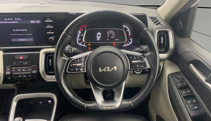 2022 KIA SONET HTX 1.5, Diesel, Manual, 71,501 km, Steering Wheel Close Up