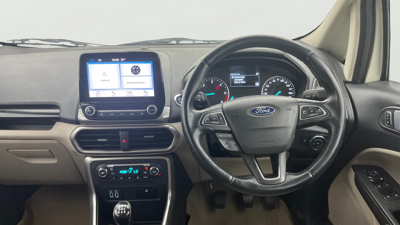 2021 Ford Ecosport TITANIUM + SE 1.5L DIESEL, Diesel, Manual, 51,944 km, Steering Wheel Close Up