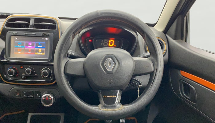 2018 Renault Kwid CLIMBER 1.0 AMT, Petrol, Automatic, 32,157 km, Steering Wheel Close Up