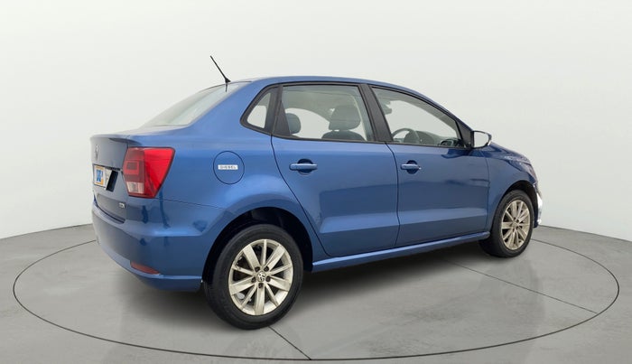 2017 Volkswagen Ameo HIGHLINE1.5L, Diesel, Manual, 80,666 km, Right Back Diagonal