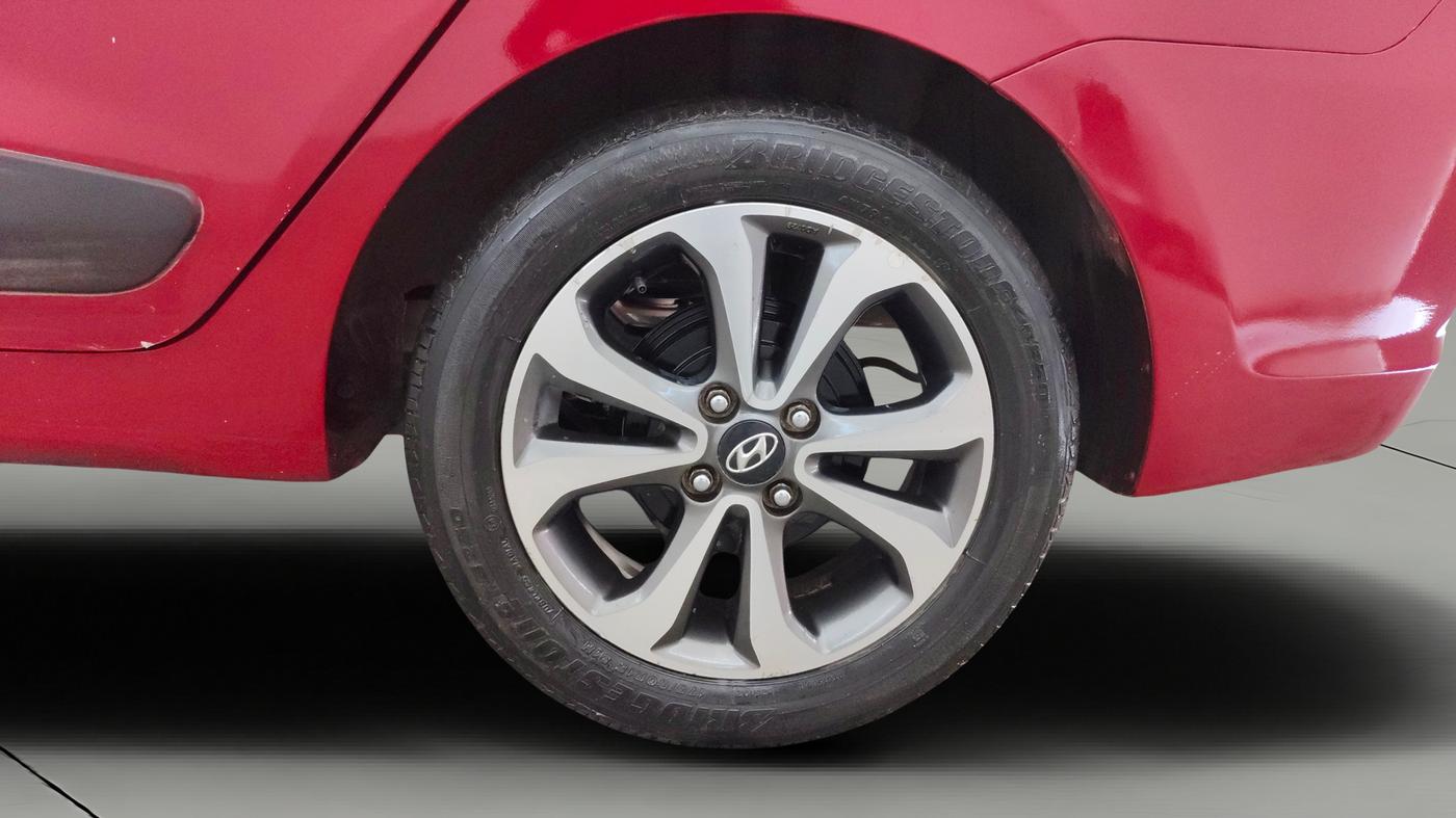 2014 Hyundai Xcent SX 1.2 (O), Petrol, Manual, 53,829 km, Left Rear Wheel