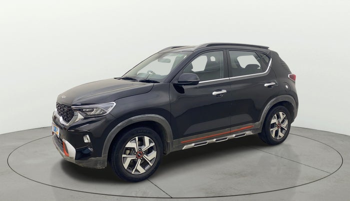 2021 KIA SONET HTX ANNIVERSARY EDITION 1.5 AT, Diesel, Automatic, 55,456 km, Left Front Diagonal