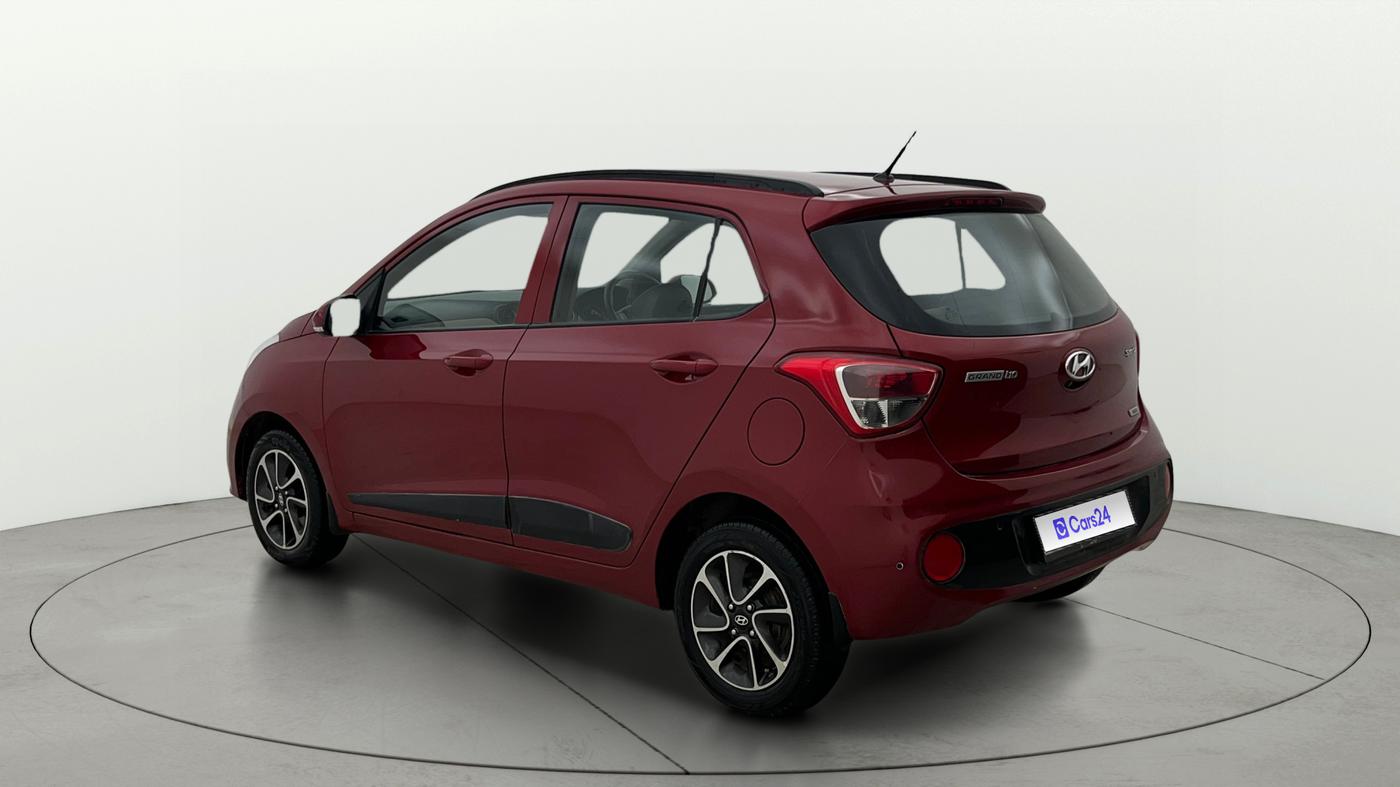 2017 Hyundai Grand i10 SPORTZ AT 1.2 KAPPA VTVT, Petrol, Automatic, 69,745 km, Left Back Diagonal