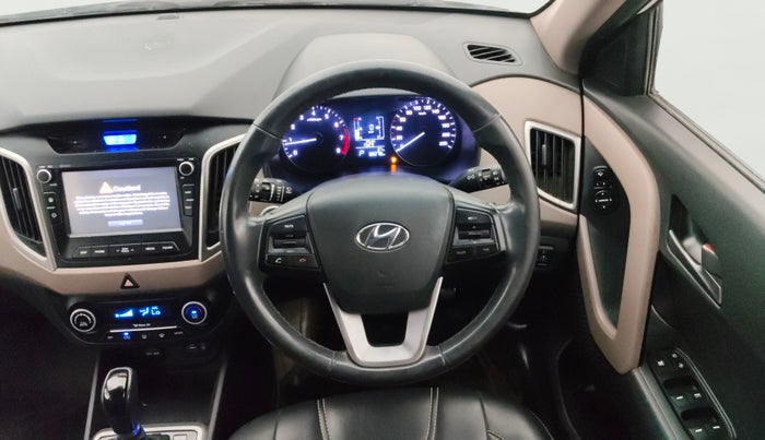 2016 Hyundai Creta SX PLUS AT 1.6 PETROL, Petrol, Automatic, 88,262 km, Steering Wheel Close Up