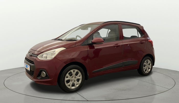 2016 Hyundai Grand i10 SPORTZ 1.2 KAPPA VTVT, Petrol, Manual, 70,780 km, Left Front Diagonal